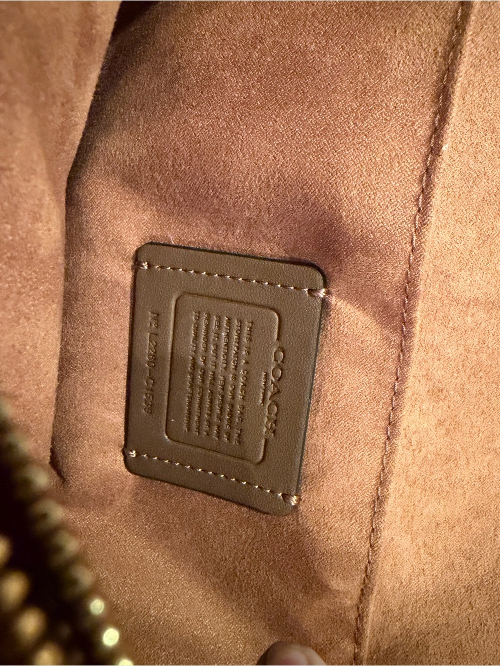 COACH Lane Shoulder Bag- Blocked Signature Canvas - Picture 10 of 15